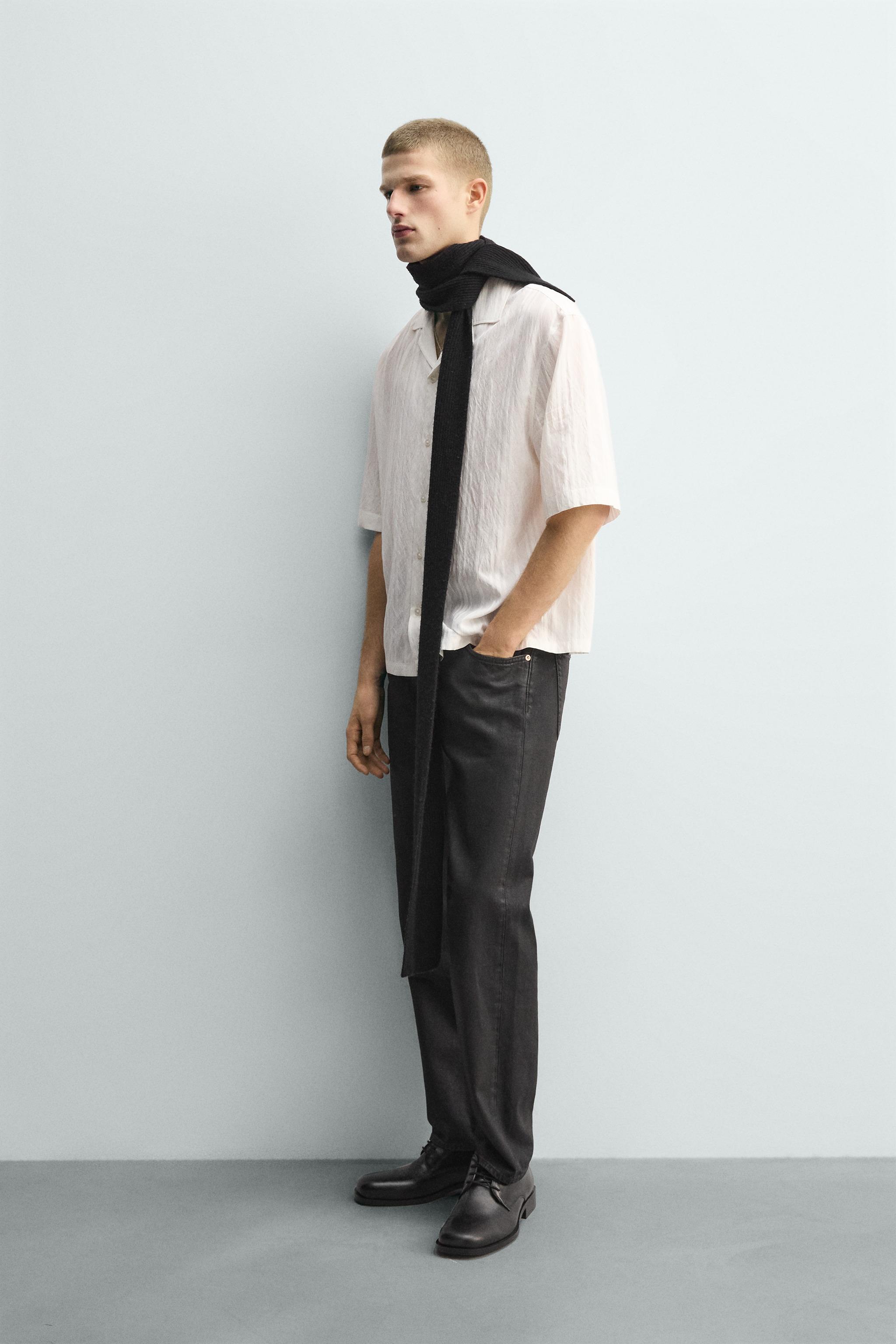 JACQUARD STRIPED SHIRT